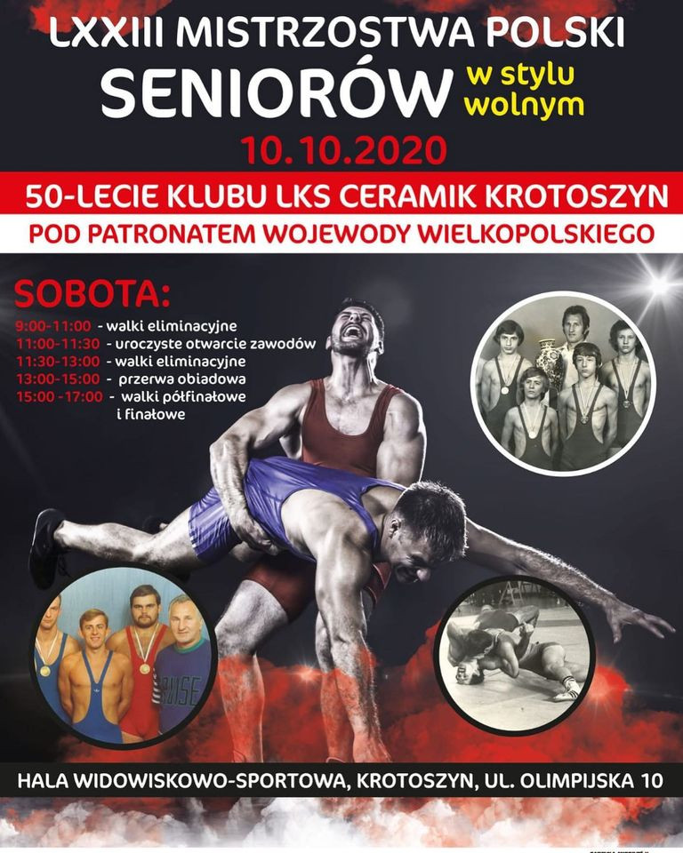 Mistrzostwa Polski w zapasach 2020