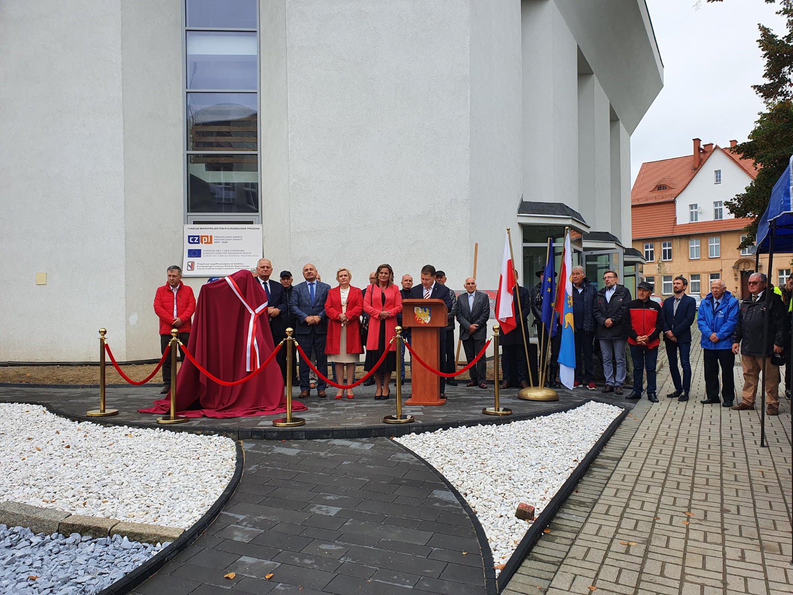 Odsłonięcie pomnika Stanisława Szozdy