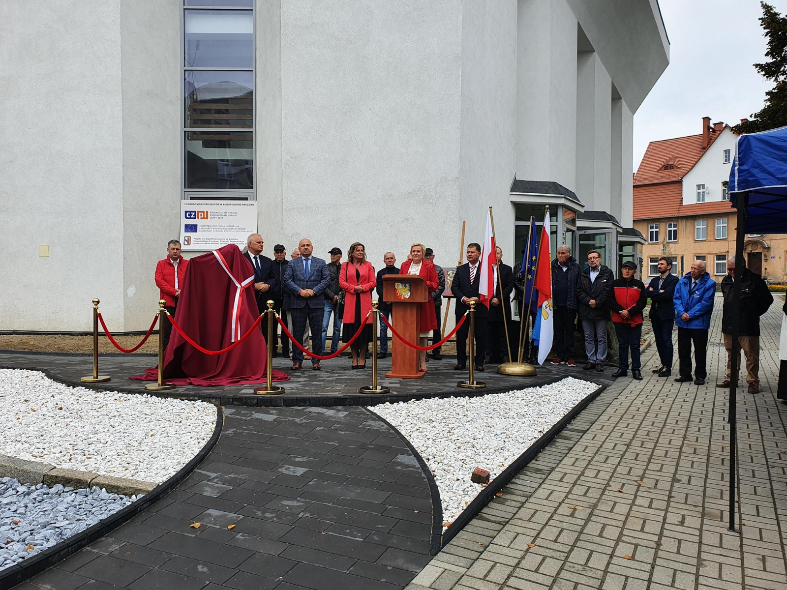 Odsłonięcie pomnika Stanisława Szozdy