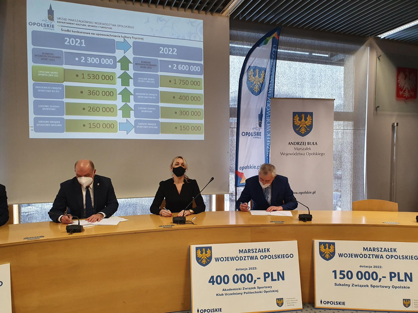Podpisanie umów na rok 2022