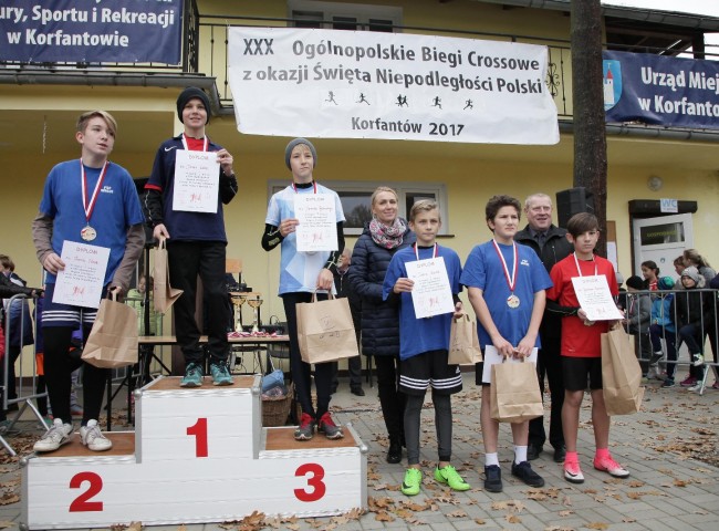 Biegi Niepodległości - Korfantów 2017